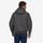 Carica l'immagine nel visualizzatore di Gallery, Patagonia Men's Lined Isthmus Hoody Giacca Uomo con cappuccio Ink Black Grigio Asfalto