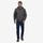 Carica l'immagine nel visualizzatore di Gallery, Patagonia Men's Lined Isthmus Hoody Giacca Uomo con cappuccio Ink Black Grigio Asfalto