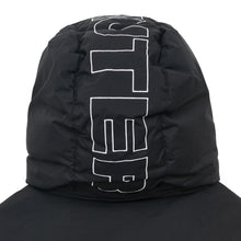 Carica l'immagine nel visualizzatore di Gallery, IUTER HORNS ALLOVER PUFF JACKET - Printed Puff Hood BLACK - Giacca Uomo BLACK