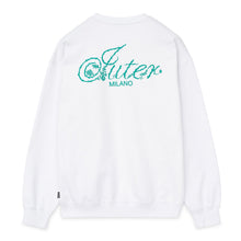 Carica l'immagine nel visualizzatore di Gallery, IUTER X FERNET BRANCA - POSTER CREWNECK - Digital Print WHITE Felpa uomo girocollo bianca White - Limited Edition