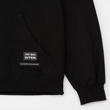 Carica l'immagine nel visualizzatore di Gallery, IUTER X FERNET BRANCA - INIMITABILE HOODIE - Screen Print BLACK Felpa uomo con cappuccio Nera - Limited Edition