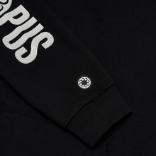 Carica l'immagine nel visualizzatore di Gallery, OCTOPUS LOGO HOODIE - SCREEN PRINT BLACK - Felpa uomo con cappuccio Nera