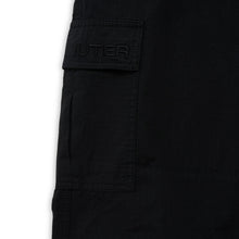 Carica l'immagine nel visualizzatore di Gallery, IUTER CARGO JOGGER Ripstop Cargo Jogger Pant BLACK Nero