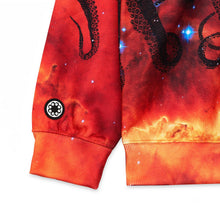 Carica l'immagine nel visualizzatore di Gallery, OCTOPUS GALAXY HOODIE Felpa con cappuccio - NERO