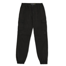 Carica l'immagine nel visualizzatore di Gallery, IUTER CARGO JOGGER Pantaloni con polsino e tasconi Cargo Jogger BLACK Nero