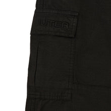 Carica l'immagine nel visualizzatore di Gallery, IUTER CARGO JOGGER Pantaloni con polsino e tasconi Cargo Jogger BLACK Nero