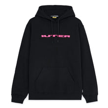 Carica l'immagine nel visualizzatore di Gallery, IUTER FRAME HOODIE Felpa Cappuccio Screen Printed BLACK Nero