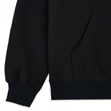 Carica l'immagine nel visualizzatore di Gallery, IUTER FRAME HOODIE Felpa Cappuccio Screen Printed BLACK Nero