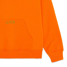 Carica l'immagine nel visualizzatore di Gallery, IUTER SHAME HOODIE Felpa Cappuccio Screen Printed ORANGE Arancione