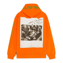 Carica l'immagine nel visualizzatore di Gallery, IUTER SHAME HOODIE Felpa Cappuccio Screen Printed ORANGE Arancione