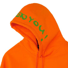 Carica l'immagine nel visualizzatore di Gallery, IUTER SHAME HOODIE Felpa Cappuccio Screen Printed ORANGE Arancione