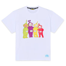 Carica l'immagine nel visualizzatore di Gallery, IUTER TELETUBBIES TEE T-shirt manica corta Screen Printed WHITE - COLLAB LIMITED EDITION
