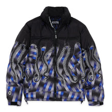 Carica l'immagine nel visualizzatore di Gallery, OCTOPUS DAZZLE DOWN JACKET DOWN JACKET BLACK