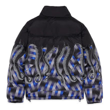 Carica l'immagine nel visualizzatore di Gallery, OCTOPUS DAZZLE DOWN JACKET DOWN JACKET BLACK