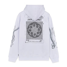 Carica l'immagine nel visualizzatore di Gallery, OCTOPUS TOP SECRET HOODIE Felpa Cappuccio Uomo HOODIE WHITE