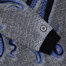 Carica l'immagine nel visualizzatore di Gallery, EVERYWHERE OCTOPUS HOODIE HOODIE BLACK Felpa Uomo con Cappuccio