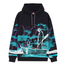 Carica l'immagine nel visualizzatore di Gallery, Octopus JASON OCTOPUS RIVER HOODIE HOODIE Felpa con cappuccio BLACK