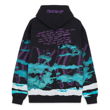 Carica l'immagine nel visualizzatore di Gallery, Octopus JASON OCTOPUS RIVER HOODIE HOODIE Felpa con cappuccio BLACK