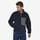 Carica l'immagine nel visualizzatore di Gallery, Patagonia Men's Classic Retro-X® Fleece Jacket Pile Orsetto New Navy w/Wax Red