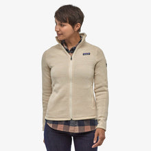 Carica l'immagine nel visualizzatore di Gallery, Patagonia Women's Better Sweater™ Fleece Jacket Fleece Pile da donna Oyster White