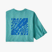 Carica l'immagine nel visualizzatore di Gallery, Patagonia Men's Our Planet Can't Wait Responsibili-Tee® T-Shirt Uomo Iggy Blue