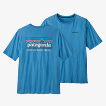 Carica l'immagine nel visualizzatore di Gallery, Patagonia Men's P-6 Mission Organic T-Shirt Uomo Anacapa Blue Azzurro