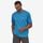 Carica l'immagine nel visualizzatore di Gallery, Patagonia Men's P-6 Mission Organic T-Shirt Uomo Anacapa Blue Azzurro