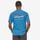 Carica l'immagine nel visualizzatore di Gallery, Patagonia Men's P-6 Mission Organic T-Shirt Uomo Anacapa Blue Azzurro