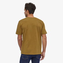 Carica l'immagine nel visualizzatore di Gallery, Patagonia Men's Back for Good Organic Cotton T-Shirt Uomo Lupo Mulch Brown w/Wolf