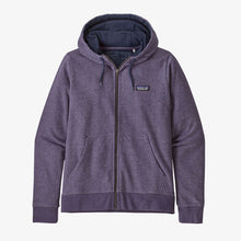 Carica l'immagine nel visualizzatore di Gallery, Patagonia Women's P-6 Label French Terry Full-Zip Hoody Felpa donna zip e cappuccio Piton Purple