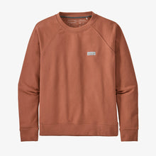 Carica l'immagine nel visualizzatore di Gallery, Patagonia Women's Pastel P-6 Label Organic Cotton Crew Sweatshirt Felpa Donna Girocollo Pink