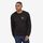 Carica l'immagine nel visualizzatore di Gallery, Patagonia Felpa girocollo uomo Men's Alpine Icon Regenerative Organic Cotton Crew Sweatshirt Black Nero