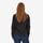 Carica l'immagine nel visualizzatore di Gallery, Patagonia Women's Alpine Icon Regenerative Organic Cotton Crew Sweatshirt Felpa girocollo da donna Ink Black Nero
