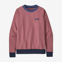 Carica l'immagine nel visualizzatore di Gallery, Patagonia Women's P-6 Label Organic Crew Sweatshirt Felpa chiusa girocollo da donna Light Star Pink