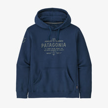 Carica l'immagine nel visualizzatore di Gallery, Patagonia Felpa con cappuccio Forge Mark Uprisal Hoody Lagom Blue Blu