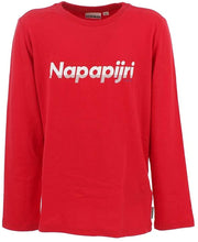 Carica l'immagine nel visualizzatore di Gallery, NAPAPIJRI K Saloy LS Maglia leggera a manica lunga Bambino Red Tango Rossa