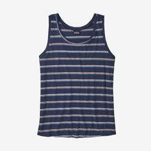 Carica l'immagine nel visualizzatore di Gallery, Patagonia Women's Mainstay Tank Top Canotta da donna Sunset Stripe: New Navy