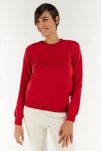 Carica l'immagine nel visualizzatore di Gallery, FREDDY - Felpa Scollo A Barca E Stampa Seek Yourself