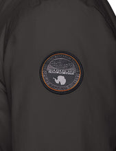 Carica l'immagine nel visualizzatore di Gallery, Napapijri Rainforest Winter - Giacca uomo con cappuccio, Tasca a marsupio, Uomo Grigio (Dark Grey Solid 198)