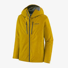 Carica l'immagine nel visualizzatore di Gallery, Patagonia Men's Triolet Jacket Giacca Guscio GORE-TEX® a 3 strati impermeabile/traspirante Textile Green w/Smolder Blue