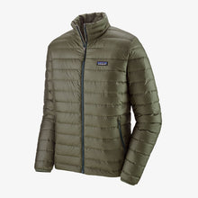 Carica l'immagine nel visualizzatore di Gallery, Patagonia Men's Down Sweater Jacket Piumino Giacca Uomo senza Cappuccio Verde Industrial Green