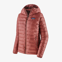 Carica l'immagine nel visualizzatore di Gallery, Patagonia Women's Down Sweater Hoody Piumino Giacca Donna in Piuma - Rosehip