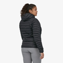 Carica l'immagine nel visualizzatore di Gallery, Patagonia Women's Down Sweater Hoody Giacca Piumino da donna Black