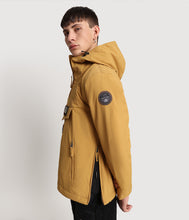 Carica l'immagine nel visualizzatore di Gallery, Napapijri Giacca Uomo Anorak Rainforest Pocket 1 Winter Ocra Wood Brown