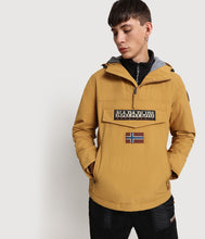 Carica l'immagine nel visualizzatore di Gallery, Napapijri Giacca Uomo Anorak Rainforest Pocket 1 Winter Ocra Wood Brown