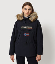 Carica l'immagine nel visualizzatore di Gallery, Napapijri Giacca Donna Skidoo Wom EF 3 Anorak down-free Thermo-Fibre Blu Blue Marine