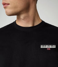Carica l'immagine nel visualizzatore di Gallery, Napapijri T-shirt a manica lunga S-Ice Bleck Nero