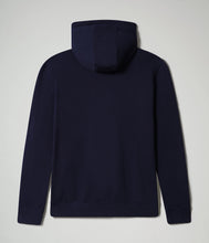 Carica l'immagine nel visualizzatore di Gallery, Napapijri Felpa Uomo con zip e cappuccio Ice Medieval Blue blu