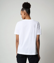 Carica l'immagine nel visualizzatore di Gallery, Napapijri Silea T-shirt a manica corta donna Bianco White