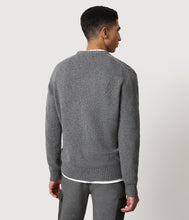 Carica l'immagine nel visualizzatore di Gallery, Napapijri Maglione in lana girocollo Dain C 3 Grigio Dark Grey Melange